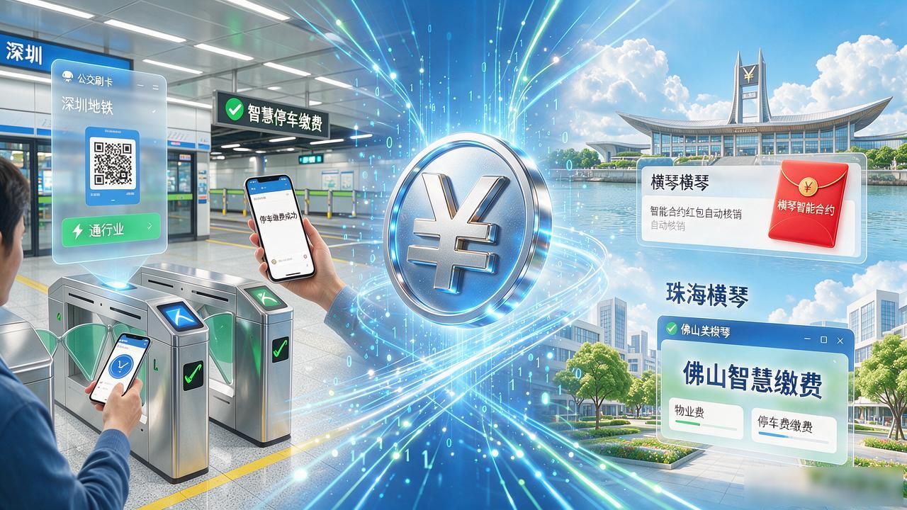 广东省数字货币_数字人民币广东试点_数字人民币大湾区应用