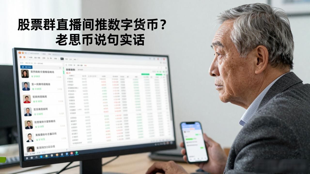 股票群直播间数字货币_数字货币投资需警惕虚假推荐_股票群直播间引导数字货币投资风险