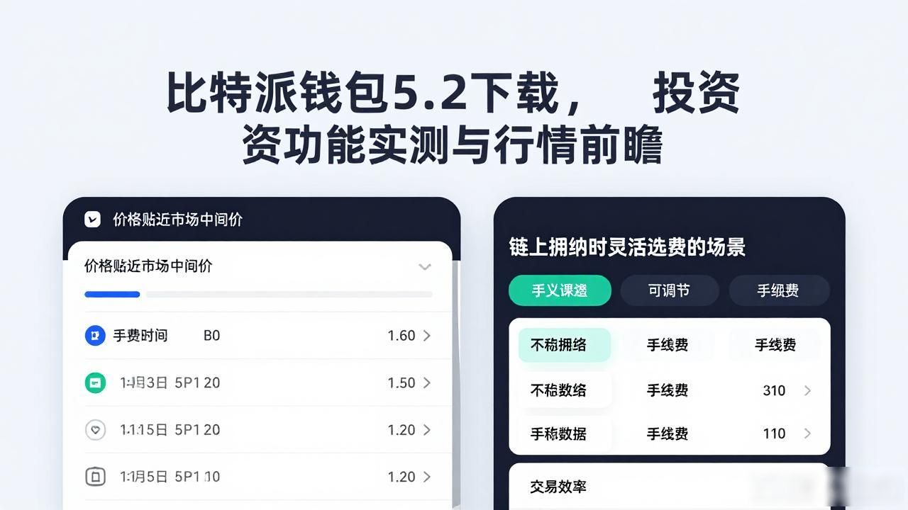比特派钱包5.2资产看板一体化设计_比特派钱包5.2版本投资功能整合_比特派钱包5.2下载的投资功能与市场预测