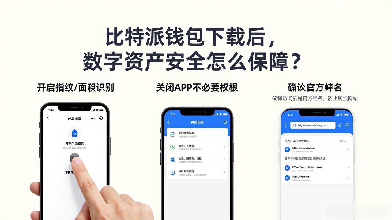 比特派钱包下载后，如何保障你的数字资产安全？_比特派钱包私钥安全_助记词保管方法