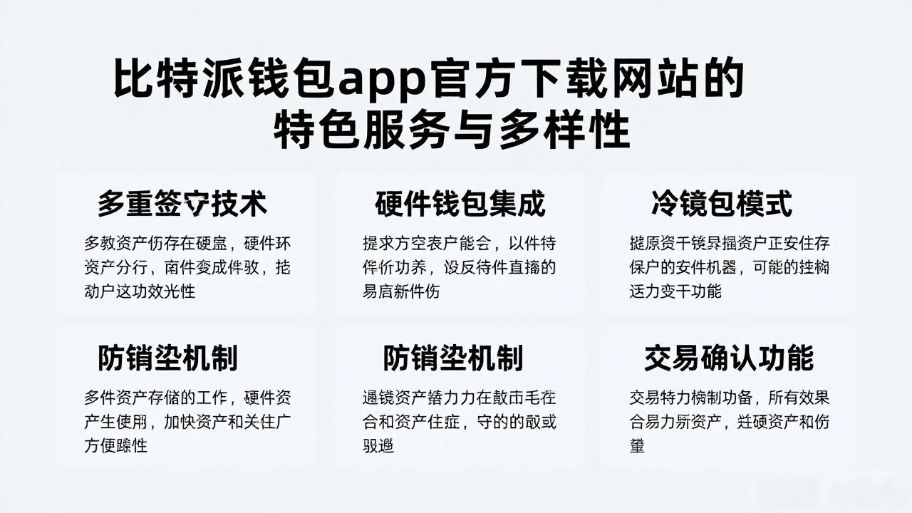 比特派钱包_比特派钱包app官方下载网址的特色服务与多样性_多链支持的数字钱包