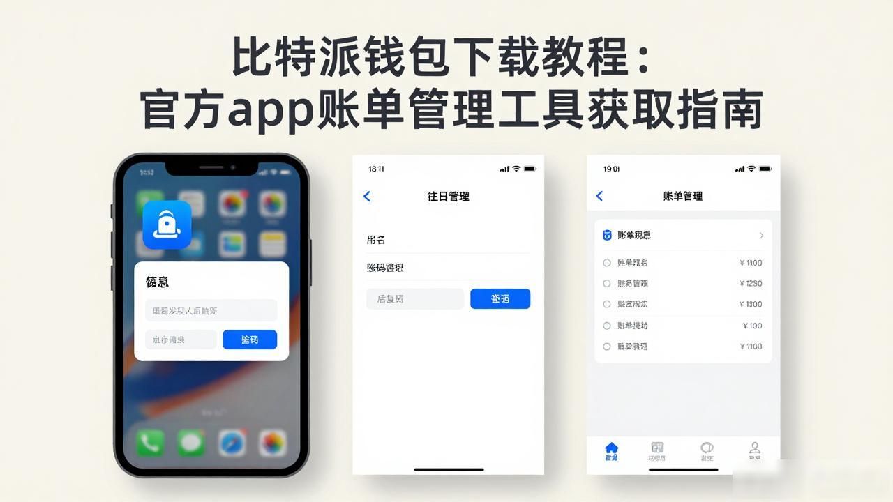 比特派钱包下载教程：官方app账单管理工具获取指南