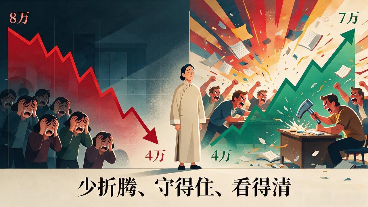 做数字货币最简单的方法，说白了就是少折腾、守得住、看得清