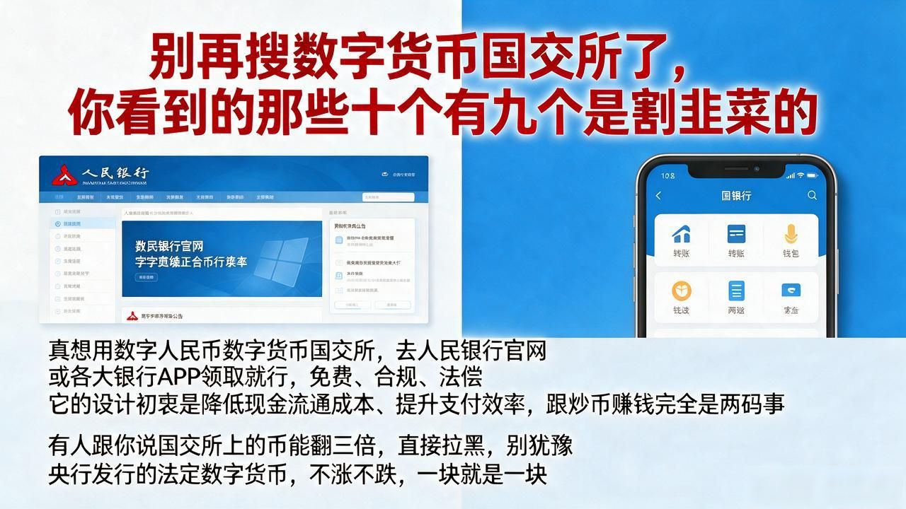 数字货币国交所骗局_数字货币国交所_数字人民币央行背书
