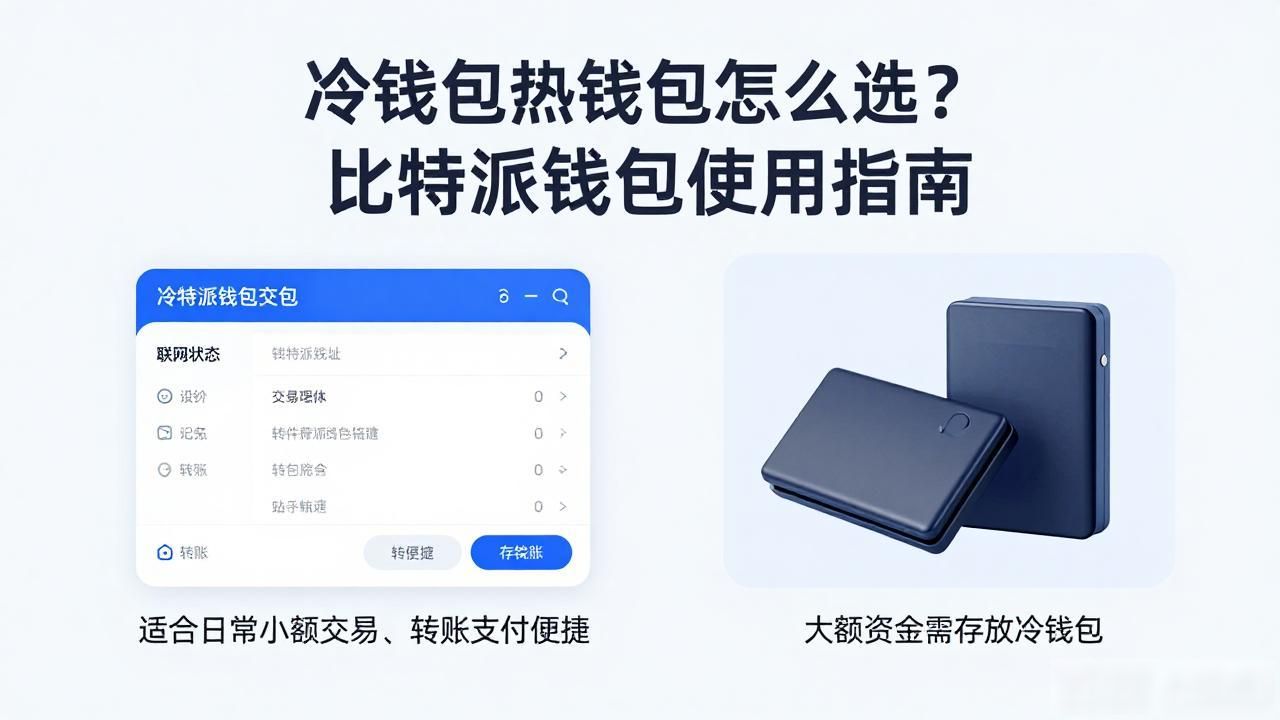 冷钱包与热钱包的使用目的:比特派钱包探讨_加密货币钱包选择_比特派钱包功能特点