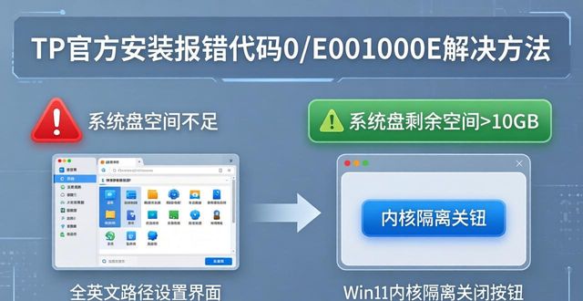 TP官方安装报错代码解决大全