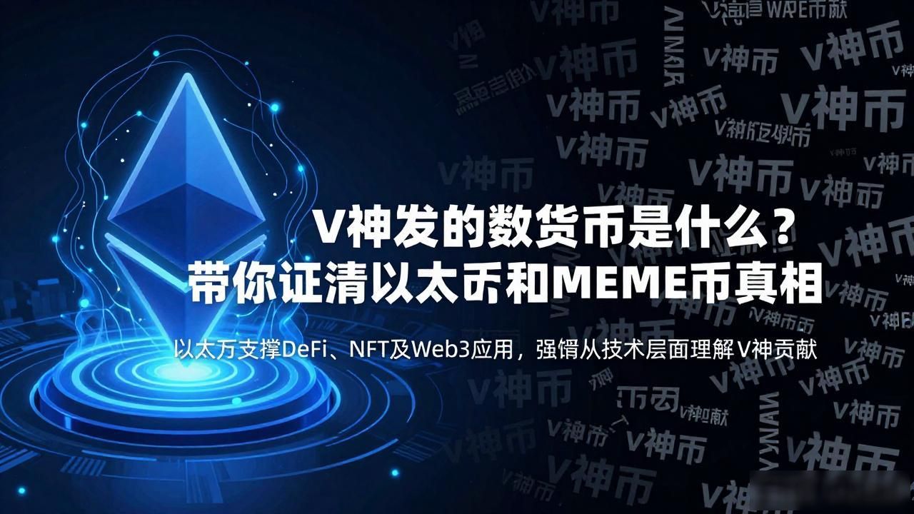 V神发的数字货币是什么？带你认清以太坊和MEME币真相