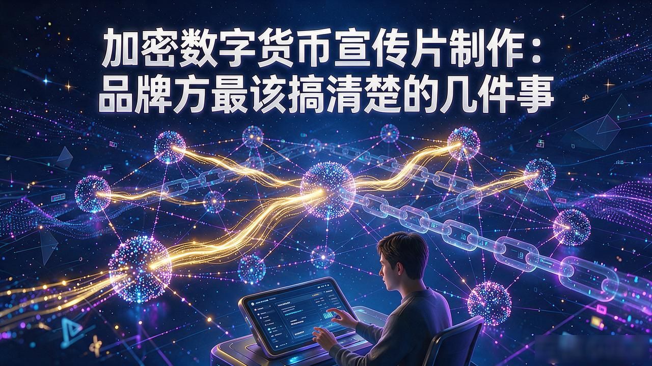 加密数字货币宣传片制作：品牌方最该搞清楚的几件事