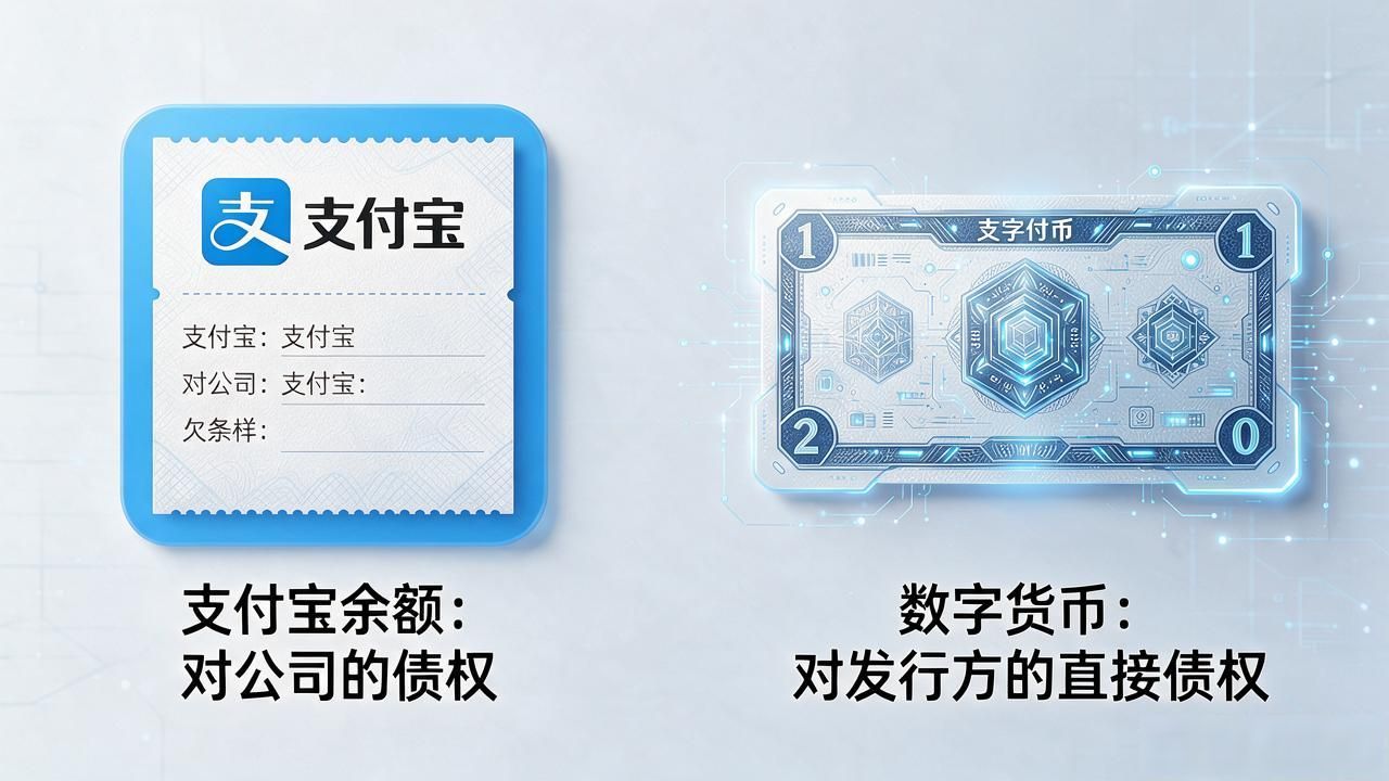 什么称为数字货币_数字货币与比特币的区别_数字人民币和支付宝余额的区别
