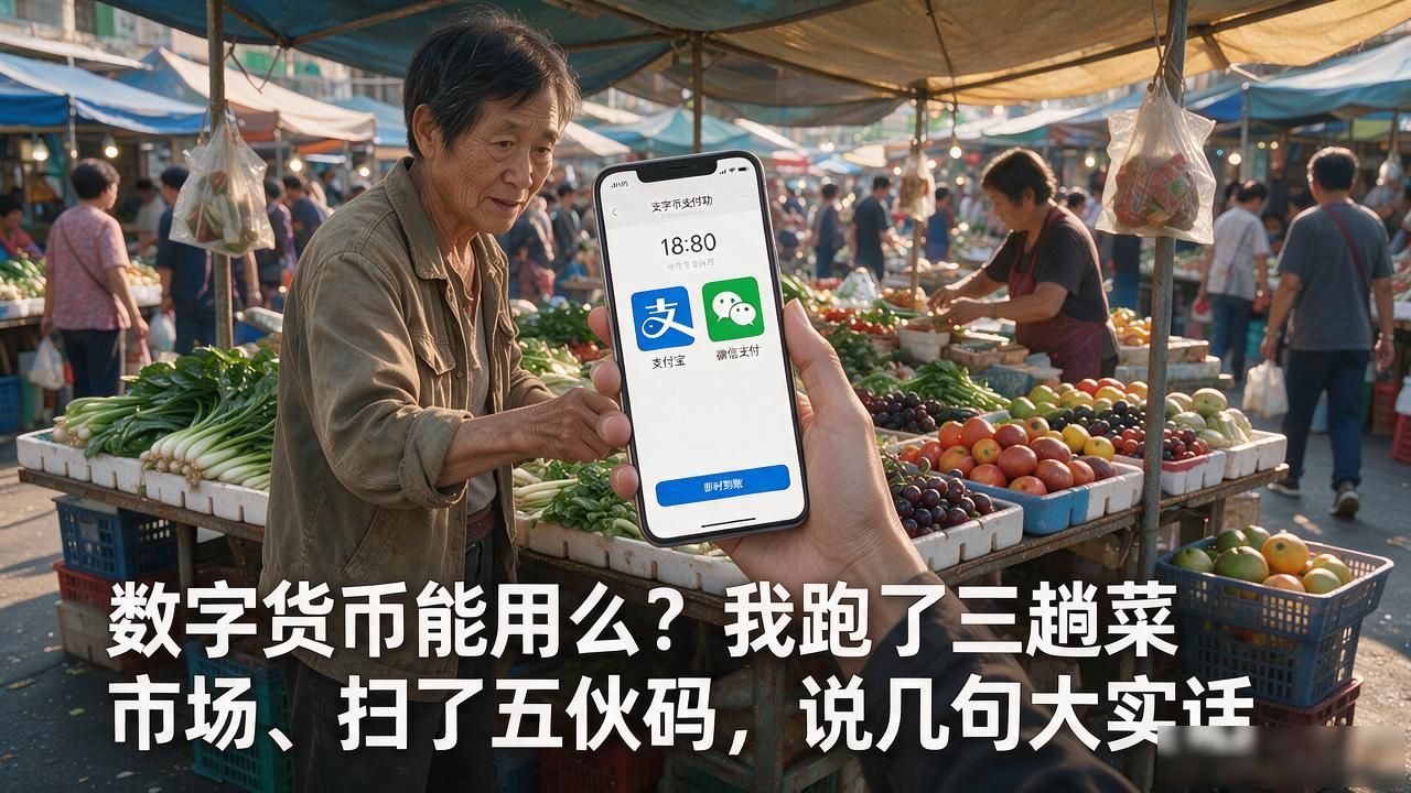 六年水果店数字货币扫码体验_数字人民币超市菜场使用情况_数字货币能用么