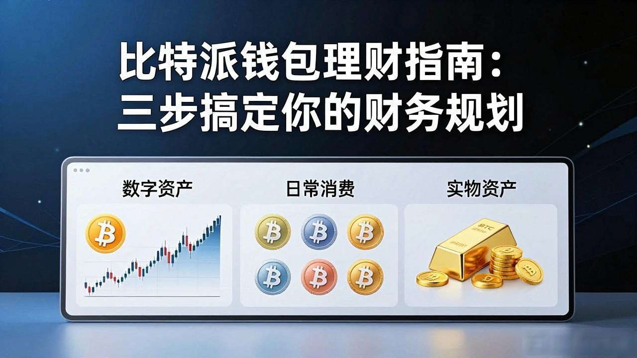比特派钱包使用方法 数字资产理财规划 多链数字钱包资产管理_使用Bitpie比特派钱包进行财务规划的步骤