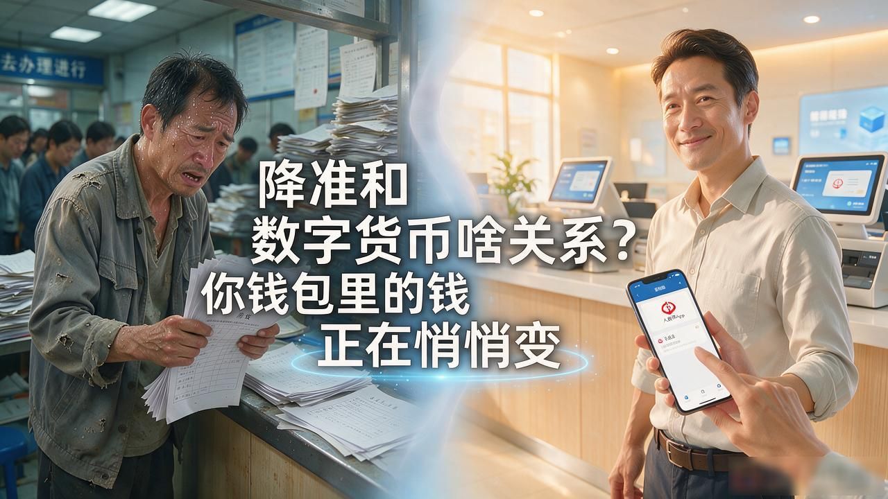 降准和数字货币啥关系？你钱包里的钱正在悄悄变