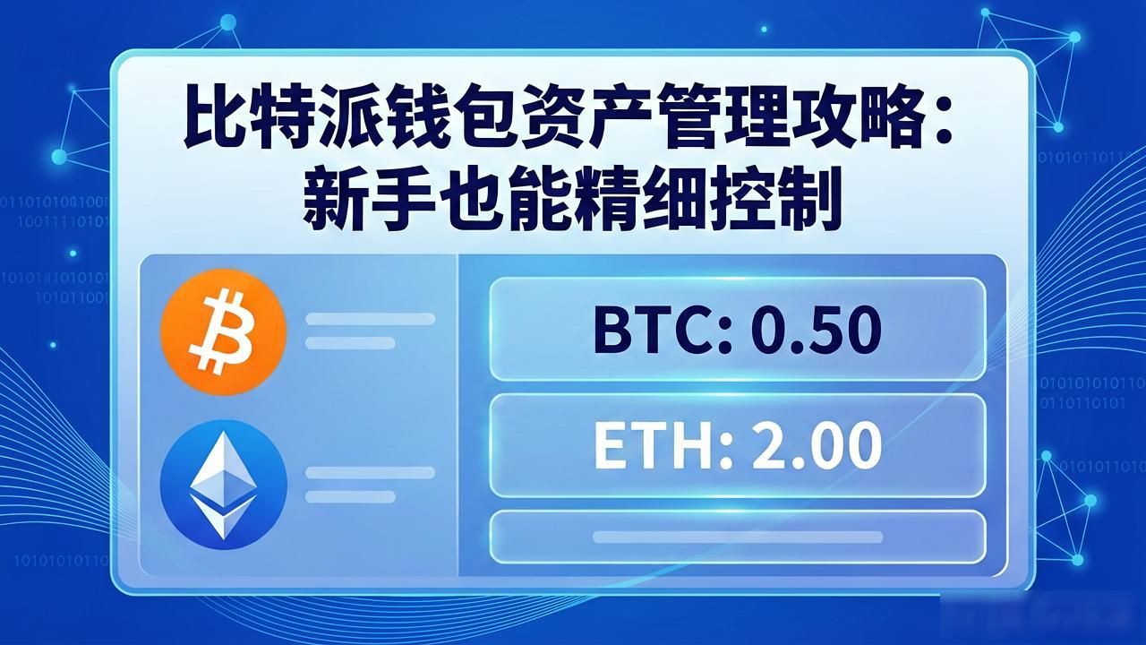 如何通过比特派Bitpie钱包app进行精细管理_比特派钱包数字资产管理方法_比特派钱包安全设置指南