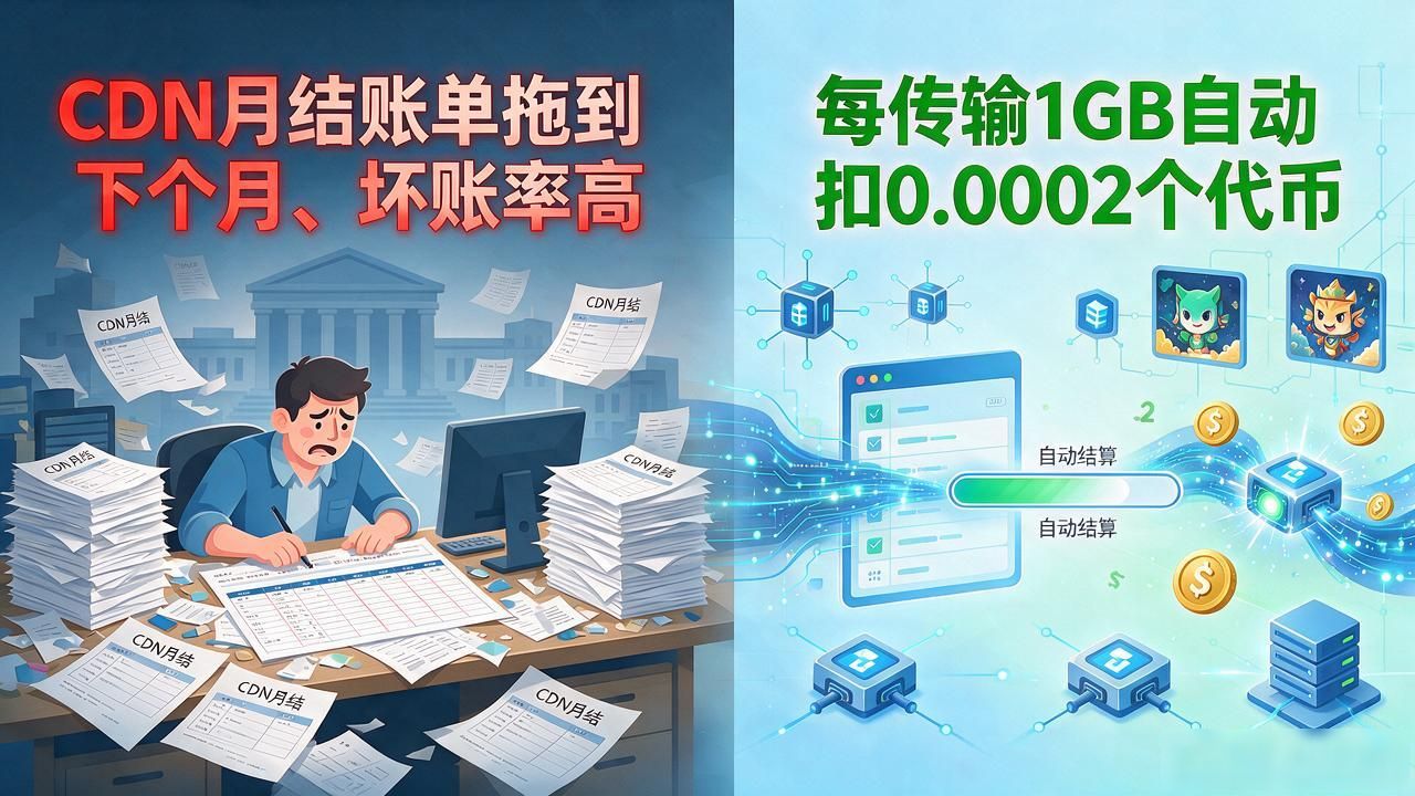 数字货币通证激励CDN_CDN去中心化节点网络_内容分发网络数字货币