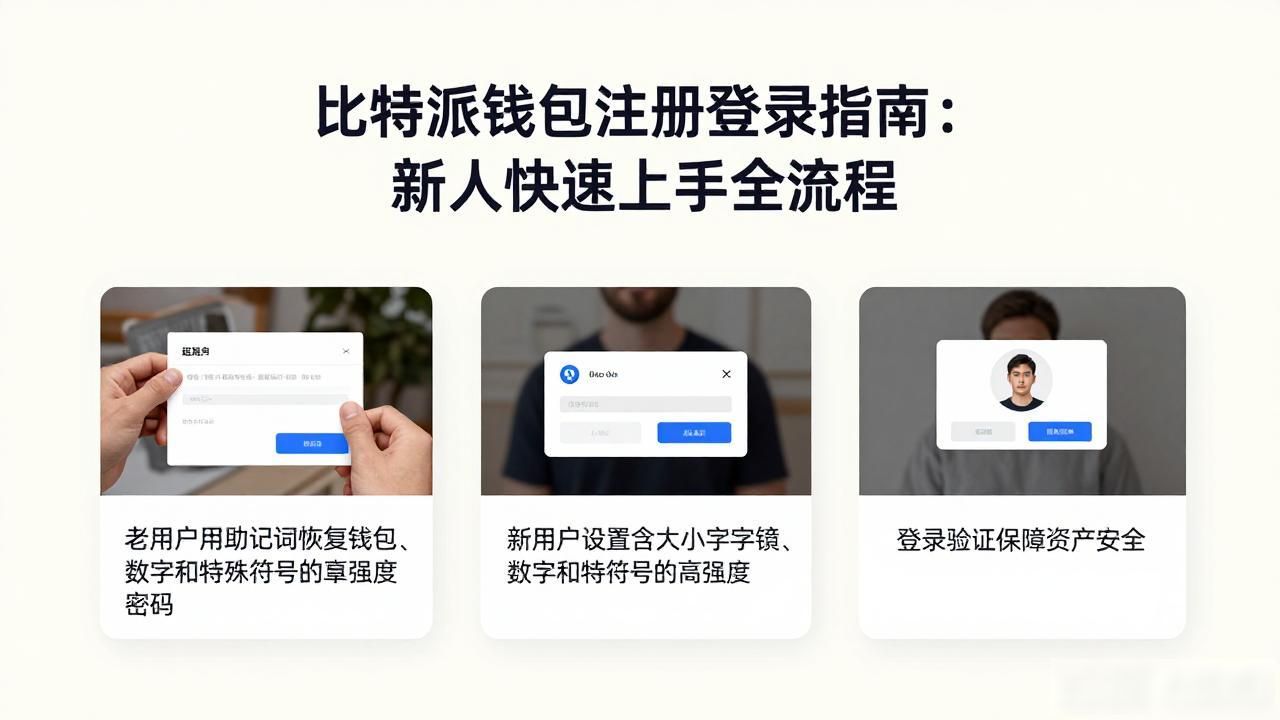 比特派钱包注册登录指南：新人快速上手全流程