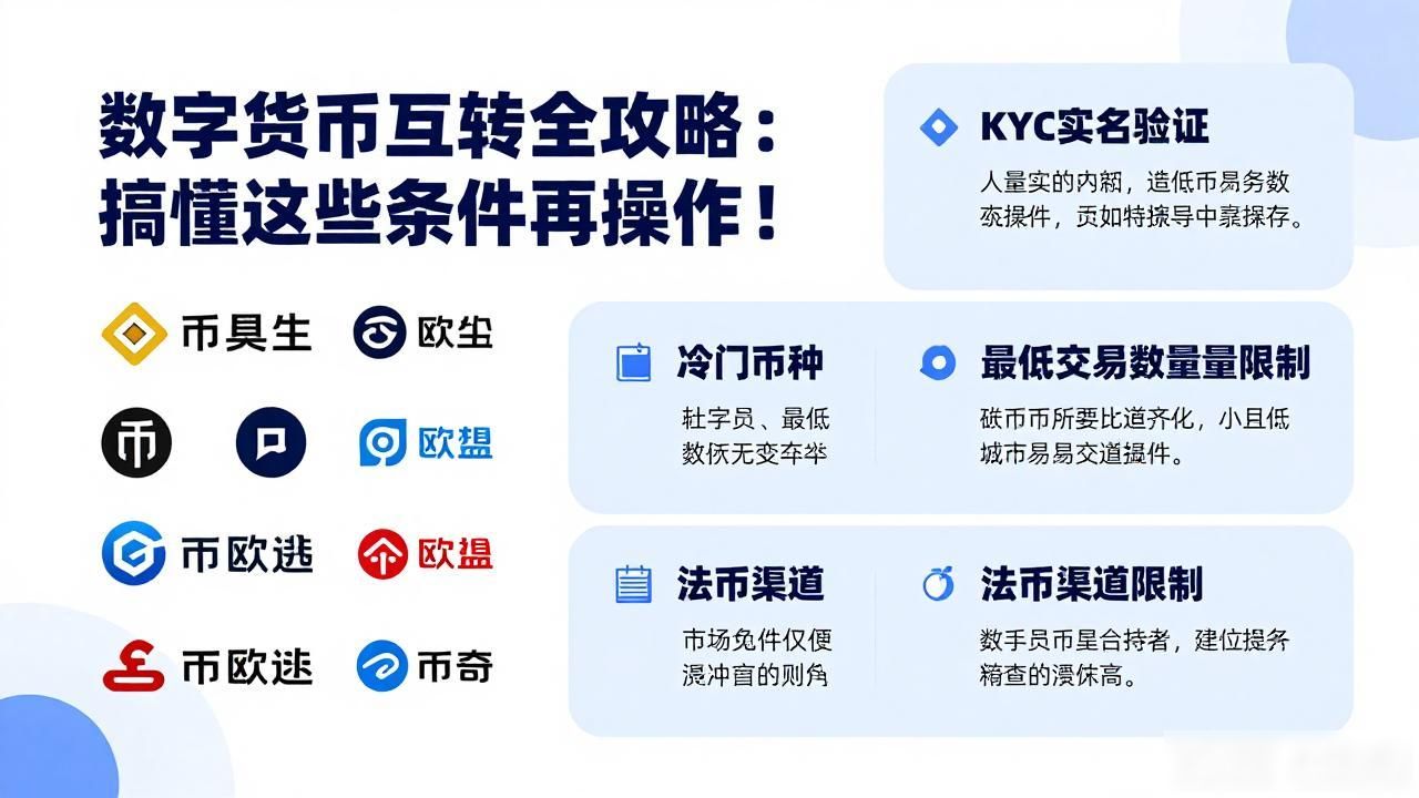 数字货币互转条件_数字货币互转条件详解 链上跨链平台互转注意事项 币圈互转避坑指南