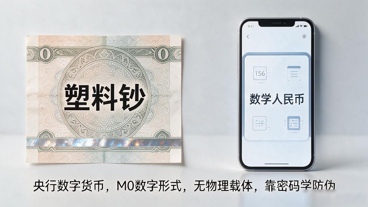 中国塑料钞数字货币_数字人民币_塑料钞