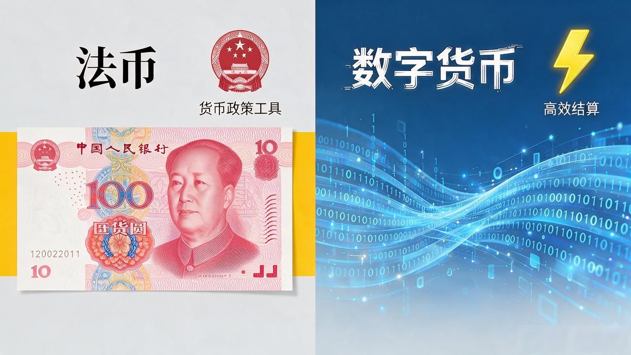 数字货币能不能当法币使？跟真钱差在哪，说了十年才想明白