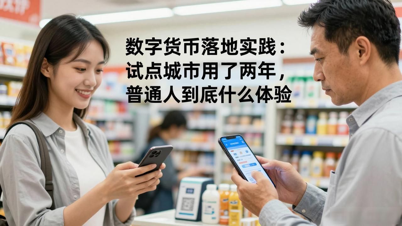 数字货币落地实践：试点城市用了两年，普通人到底什么体验