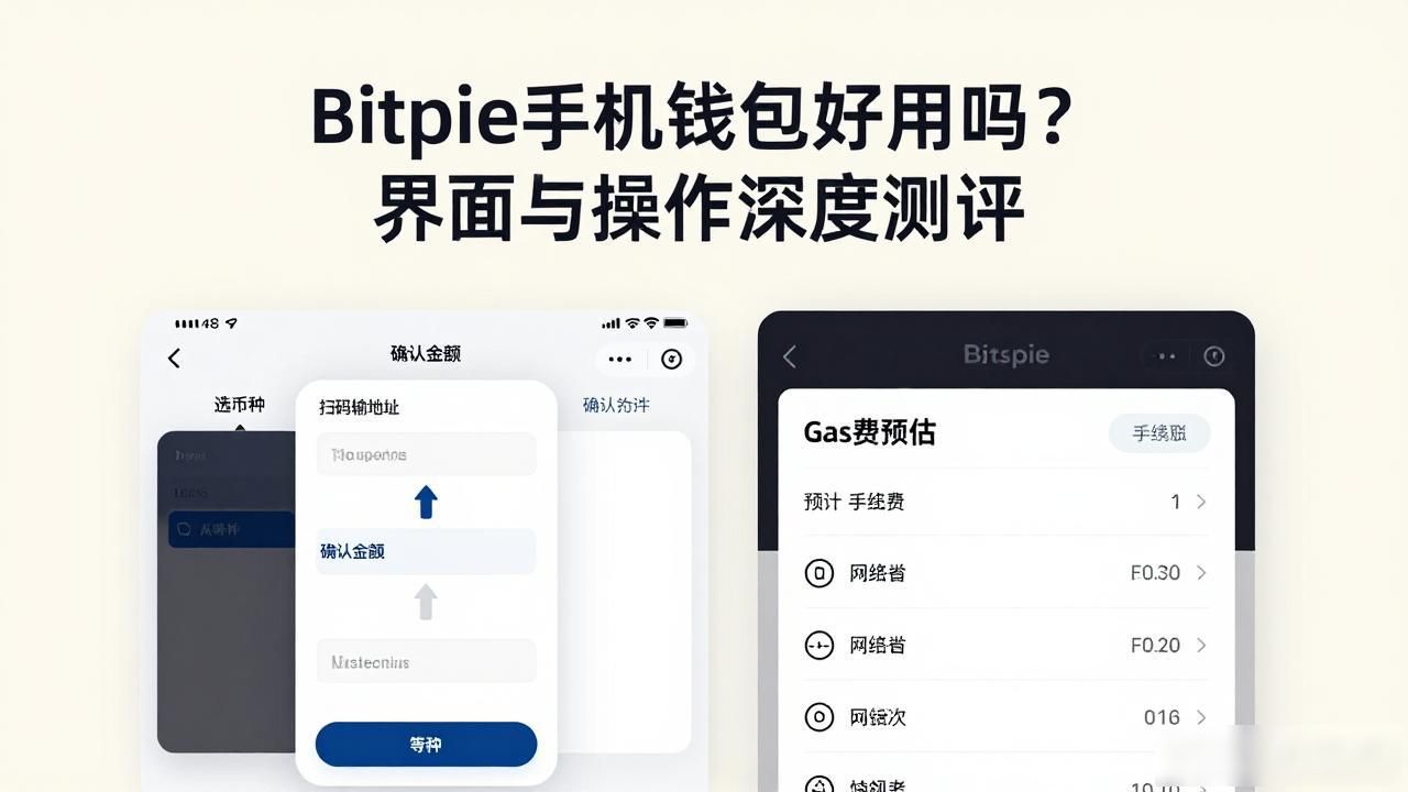 Bitpie手机钱包好用吗？界面与操作深度测评