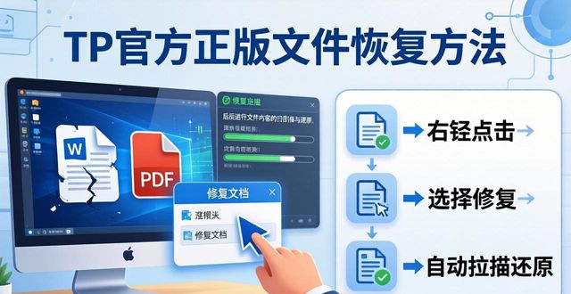 TP官方正版文件恢复，这几个方法很管用