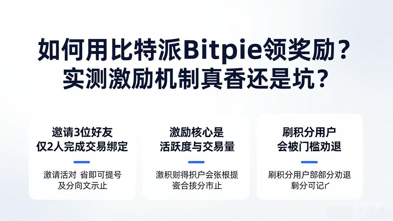 比特派Bitpie羊毛薅法_Bitpie钱包激励机制详解_比特派Bitpie使用教程：激励机制的实践测试