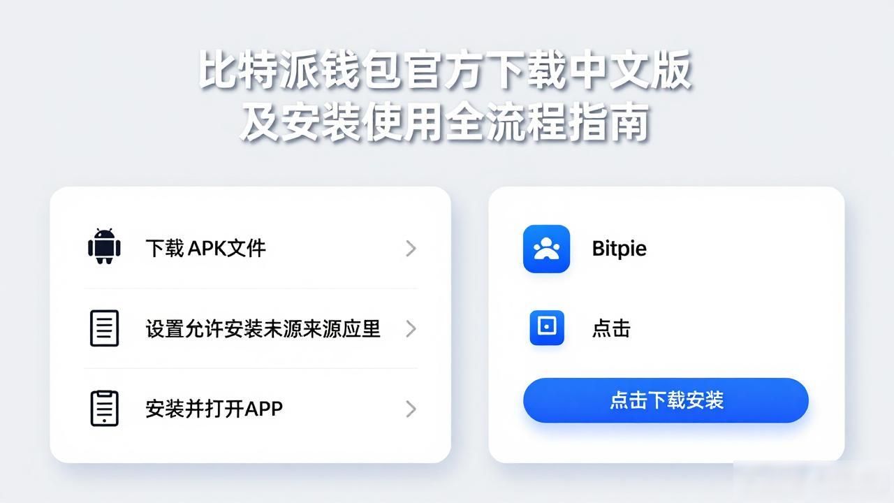 比特派钱包官方下载_使用比特派钱包app官方下载中文版的基本步骤_比特派钱包安装教程