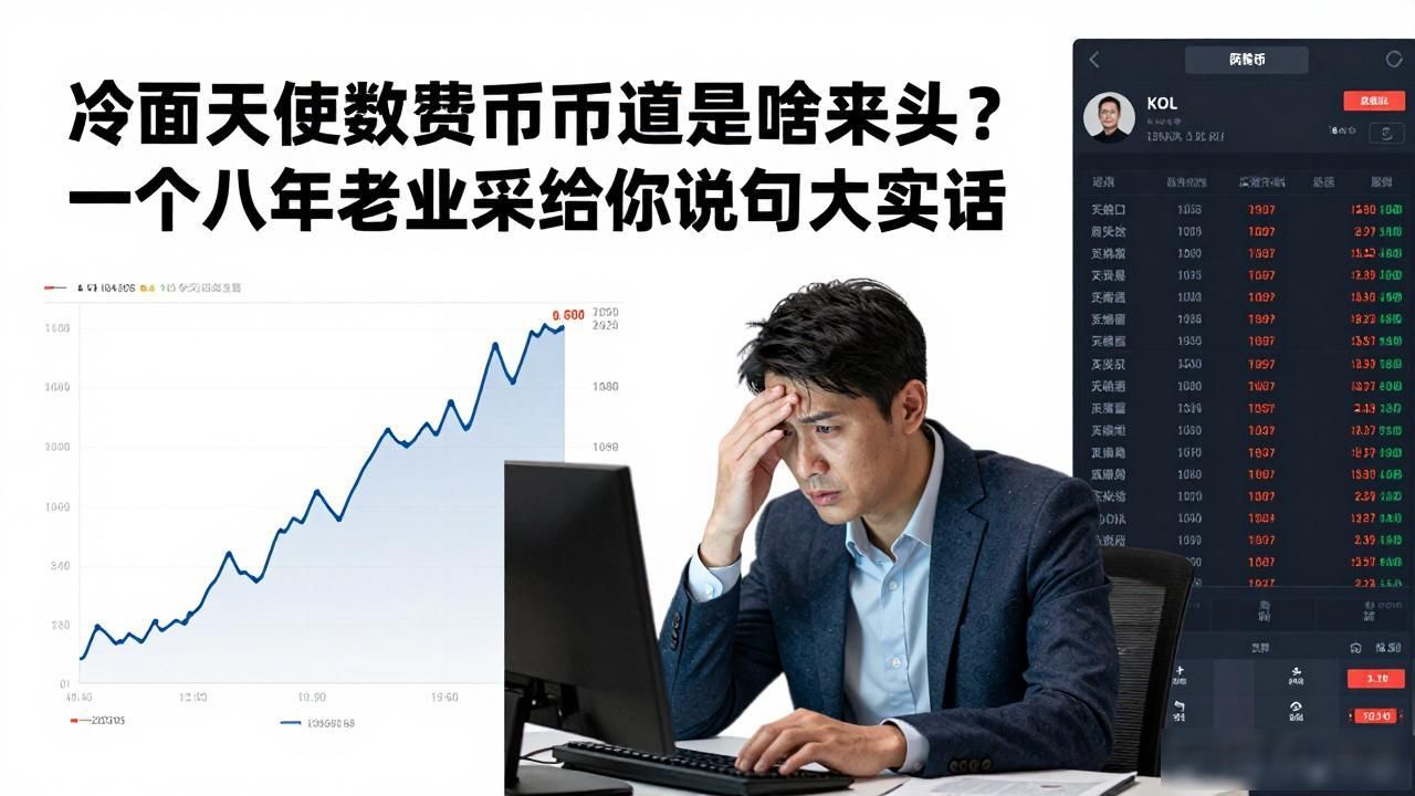冷面天使数字货币到底是啥来头？一个八年老韭菜给你说句大实话