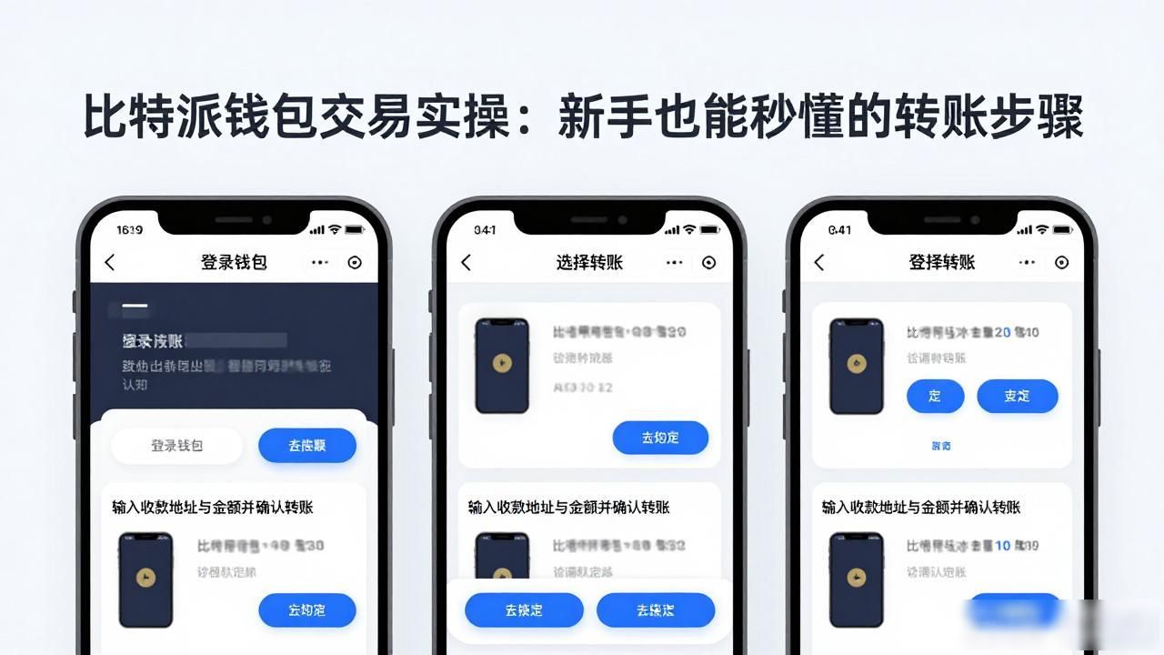 比特派钱包使用教程_加密圈新手资产转移指南_用户指南：如何使用bitpie比特派钱包进行交易？