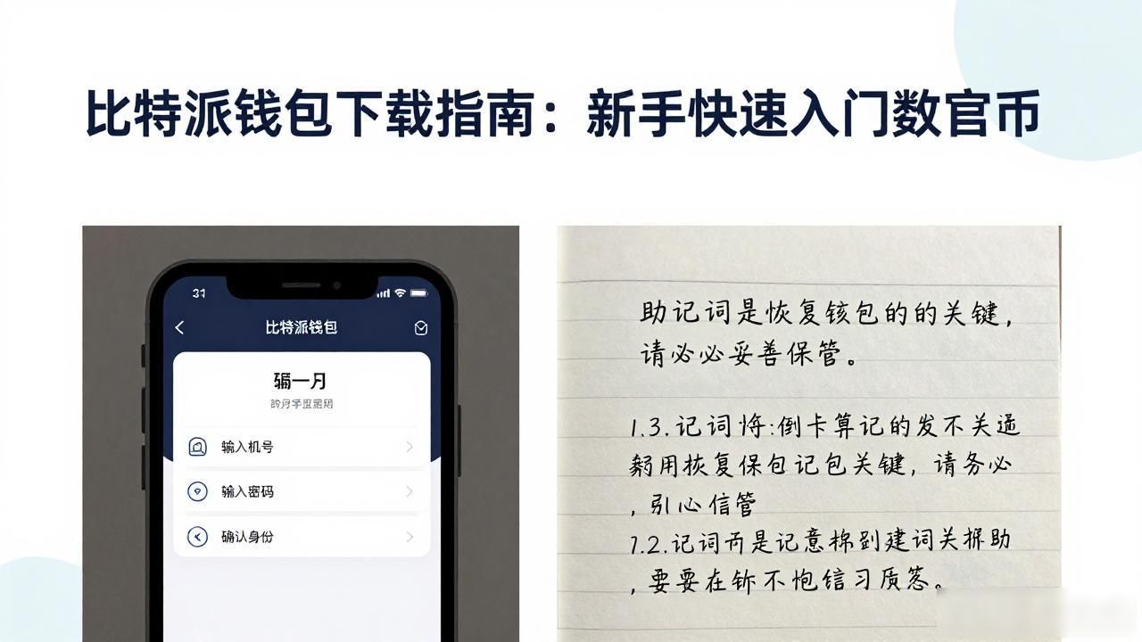 比特派钱包下载指南：新手快速入门数字货币