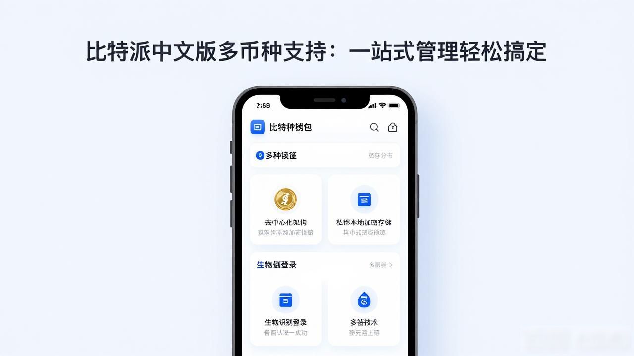 比特派中文版多币种支持：一站式管理轻松搞定
