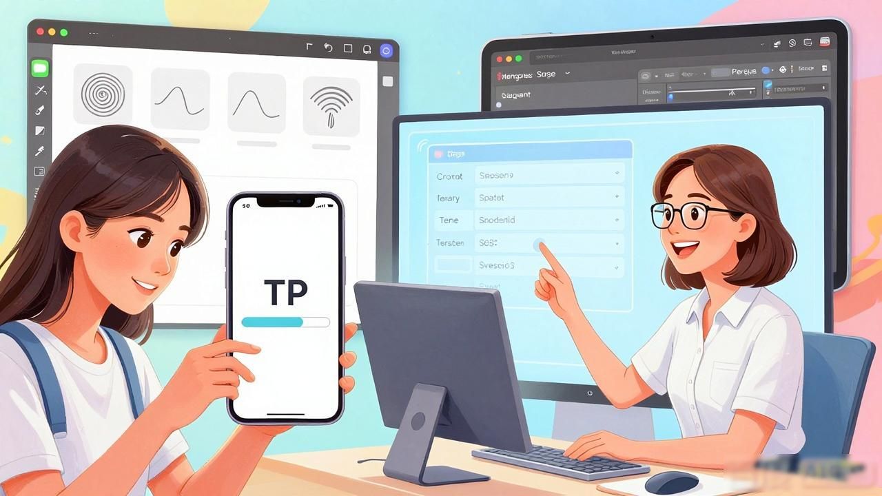 苹果手机TP下载后，怎么和用户一起学得更快