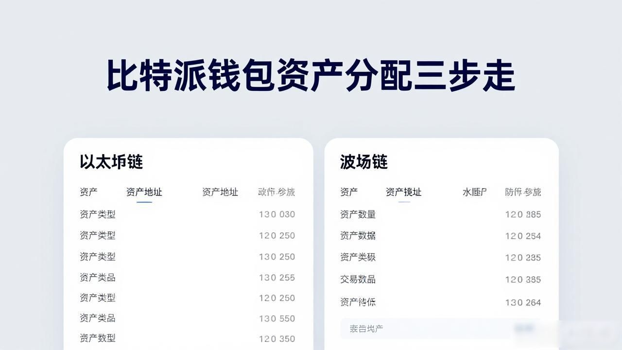 如何通过比特派钱包进行资产分配？_比特派钱包多链切换_比特派钱包资产分配