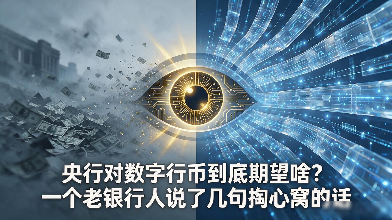 央行对数字货币到底期望啥？一个老银行人说了几句掏心窝的话