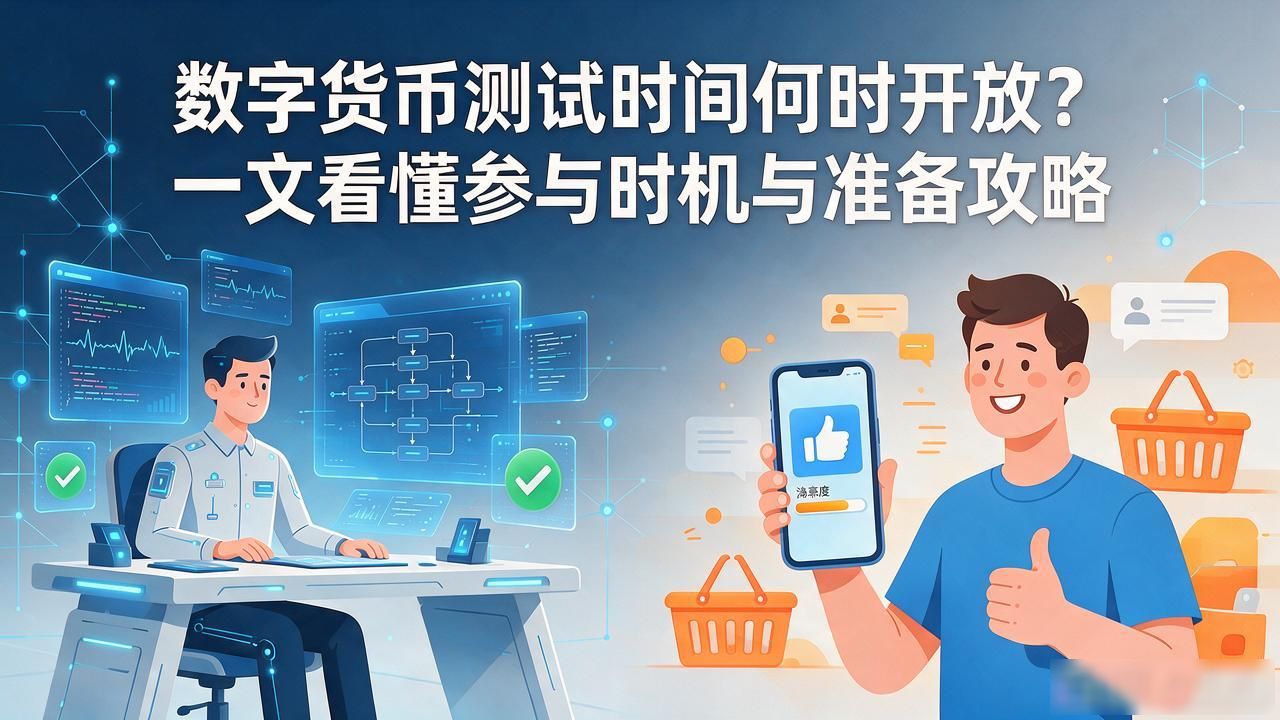 数字货币测试时间_测试网开放节奏_数字货币测试时间