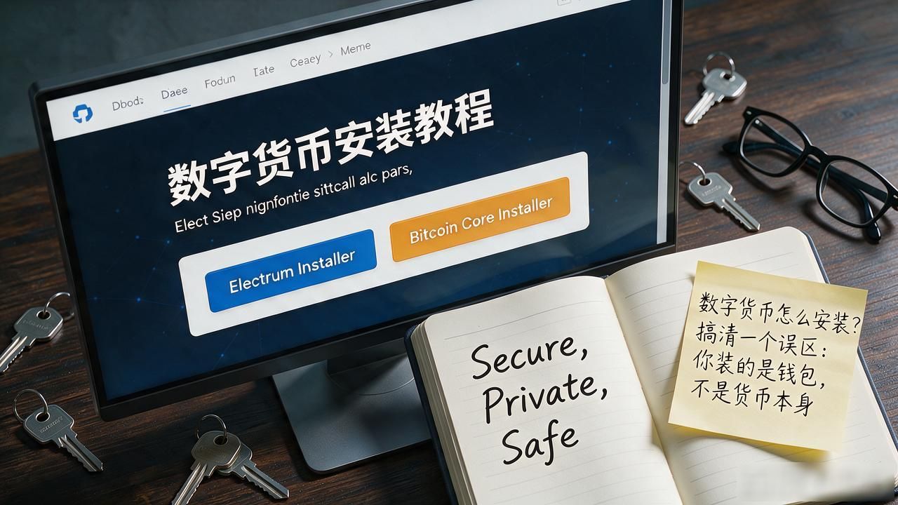 请问数字货币怎么安装_手机电脑端下载步骤_数字货币钱包安装教程