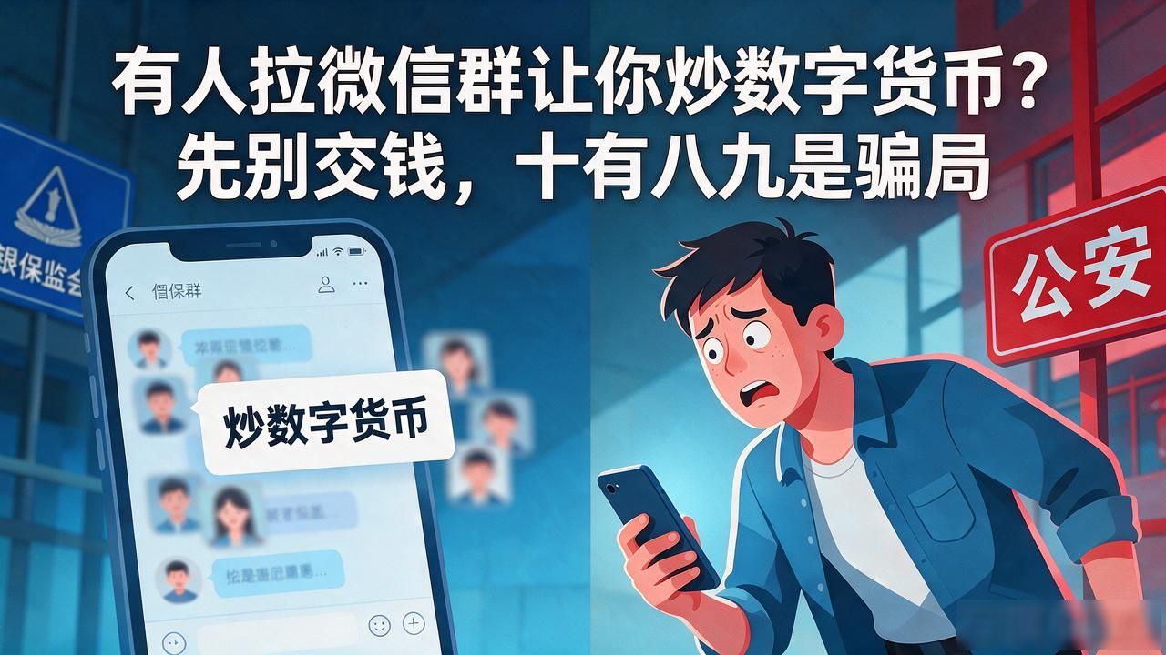 有人拉微信群让你炒数字货币？先别交钱，十有八九是骗局