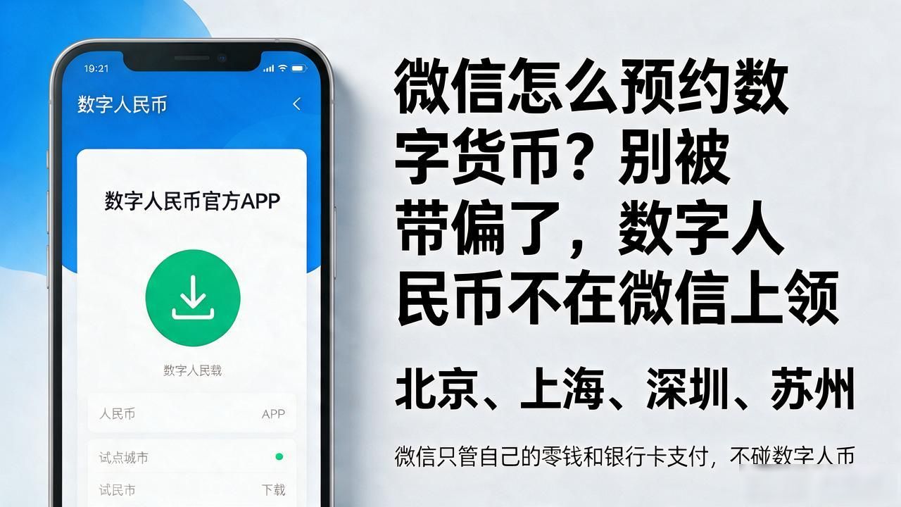 微信预约数字货币_微信怎么预约数字货币_数字人民币官方APP下载