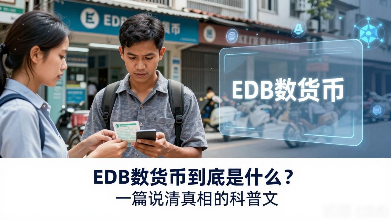EDB数字货币到底是什么？一篇说清真相的科普文